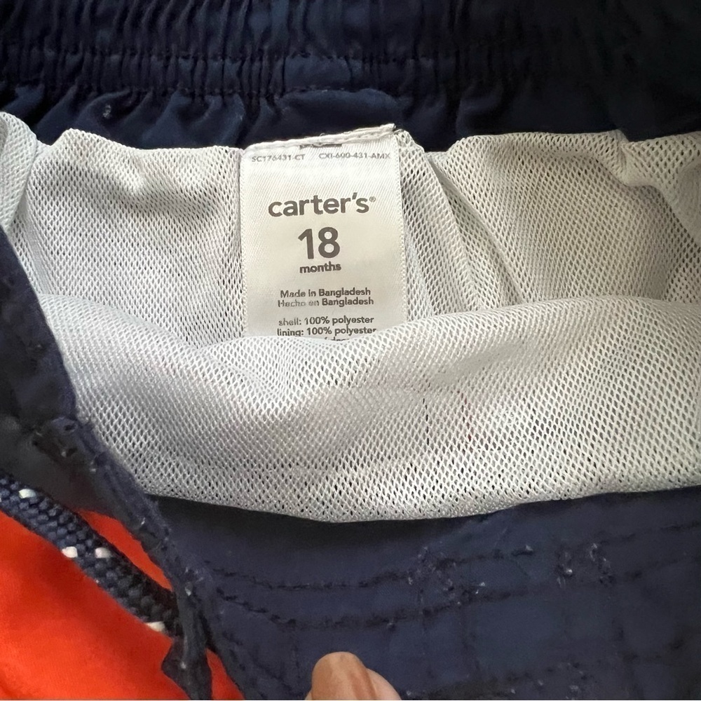 Carter’s baby boy swim shorts 18m - Picture 3 of 3